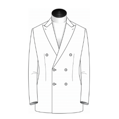 Double Breasted - 6 button