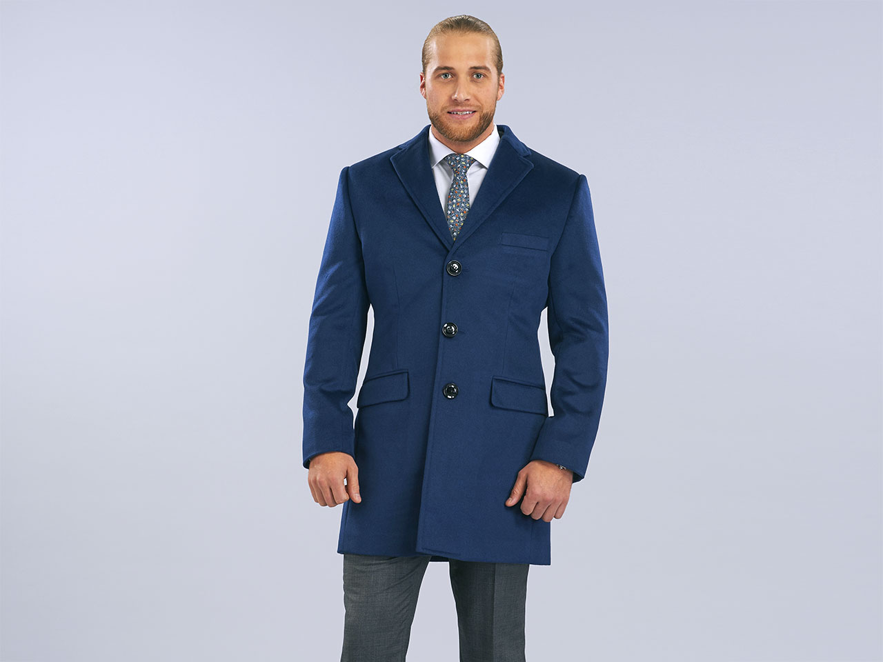 The Indigo Blue Top Coat - Image 3