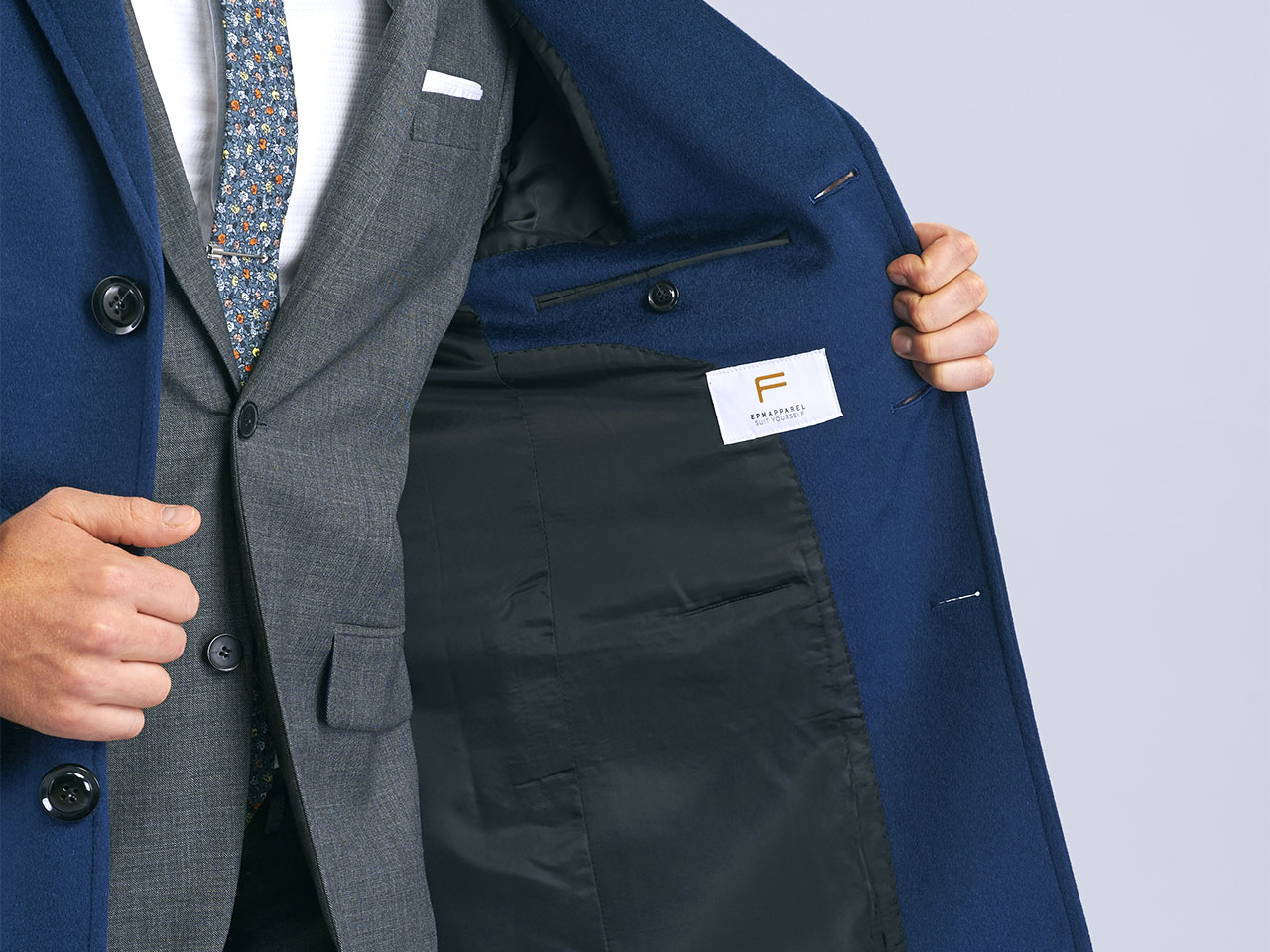 The Indigo Blue Top Coat - Image 6
