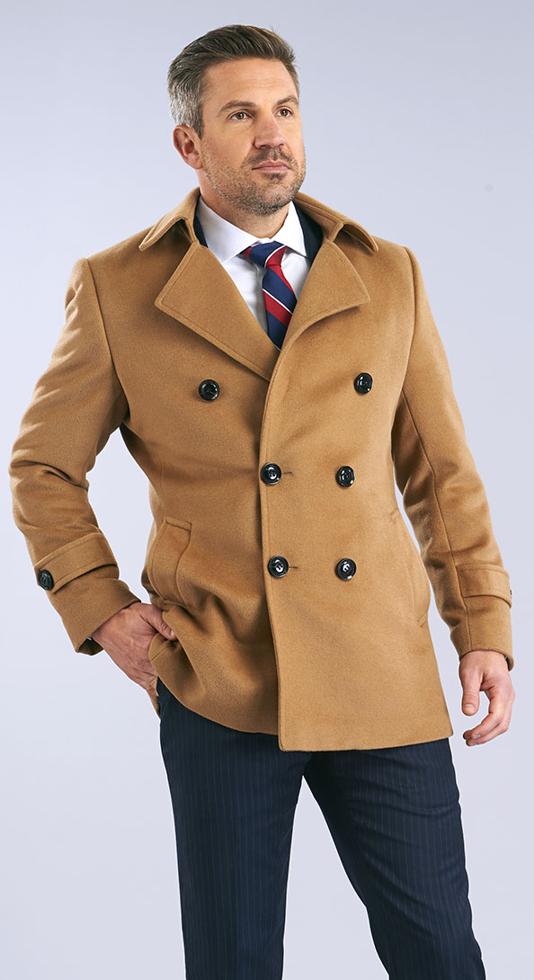 The Camel Pea Coat