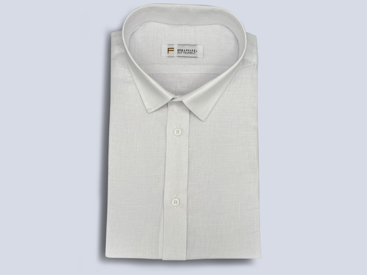 The Coastal White Linen Shirt - Image 2