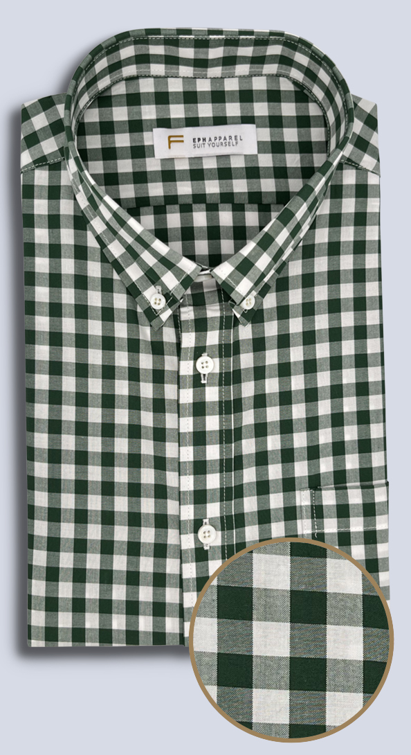 The Large Forest Gingham Shirt
