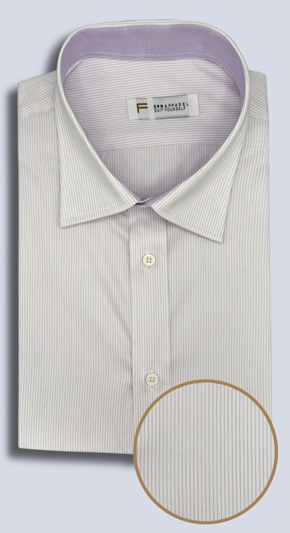 The Lavender Pinstripe Dress Shirt