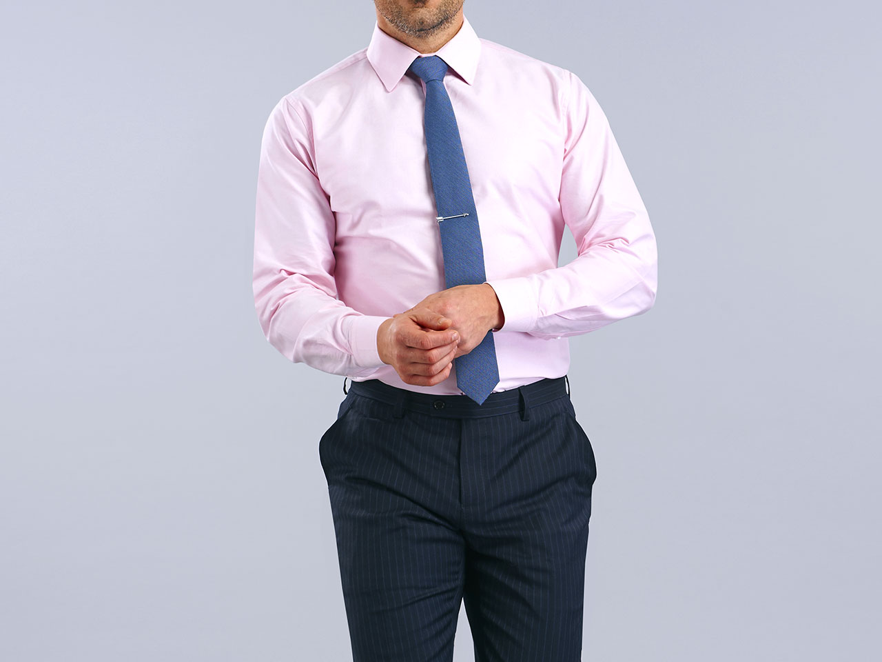 The Light Pink Oxford Shirt - Image 3