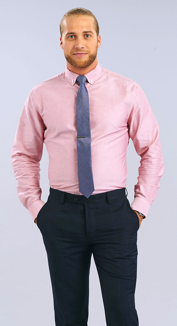 The Salmon Oxford Shirt