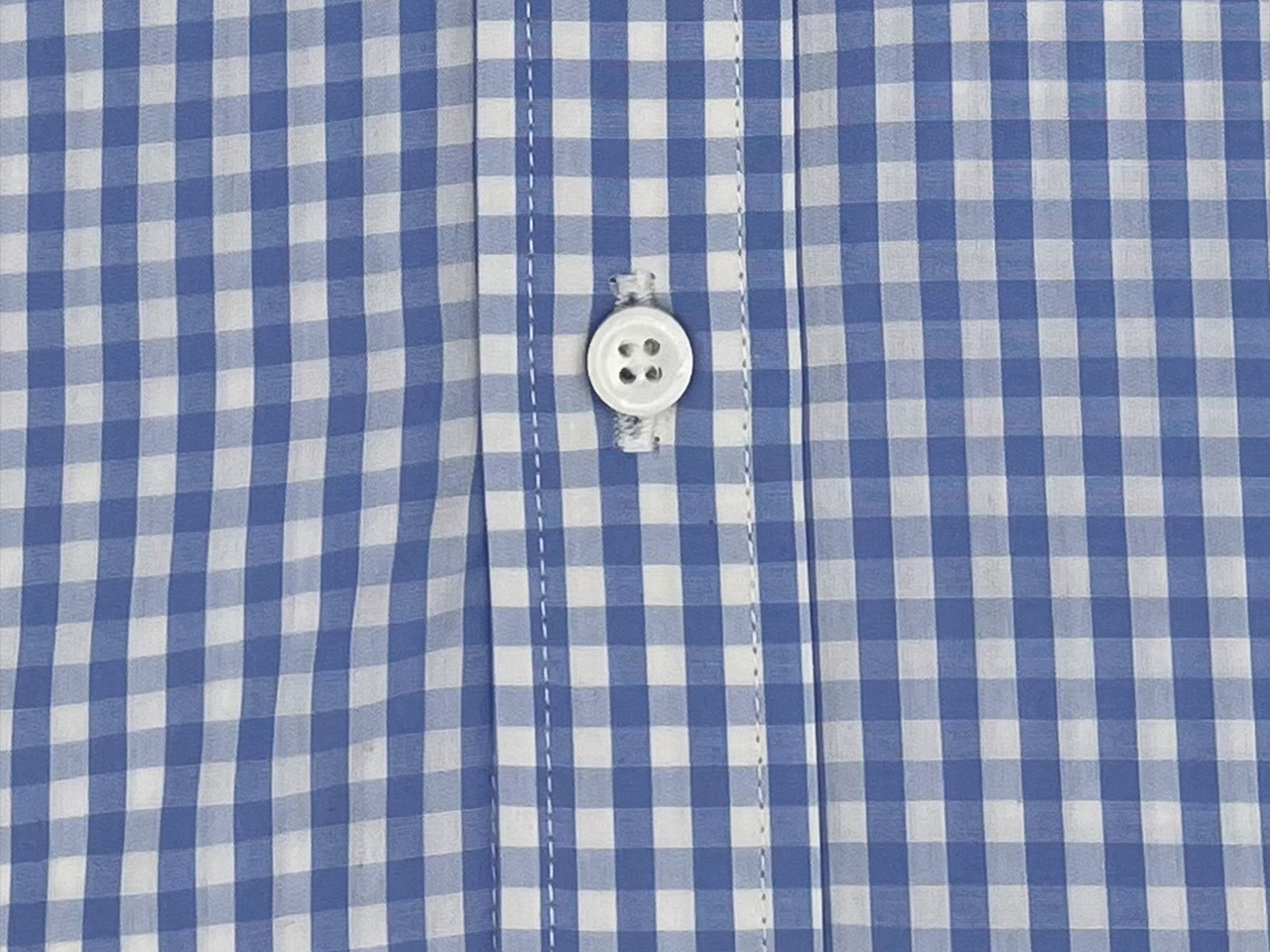 The Sky Blue Gingham Dress Shirt - Image 3