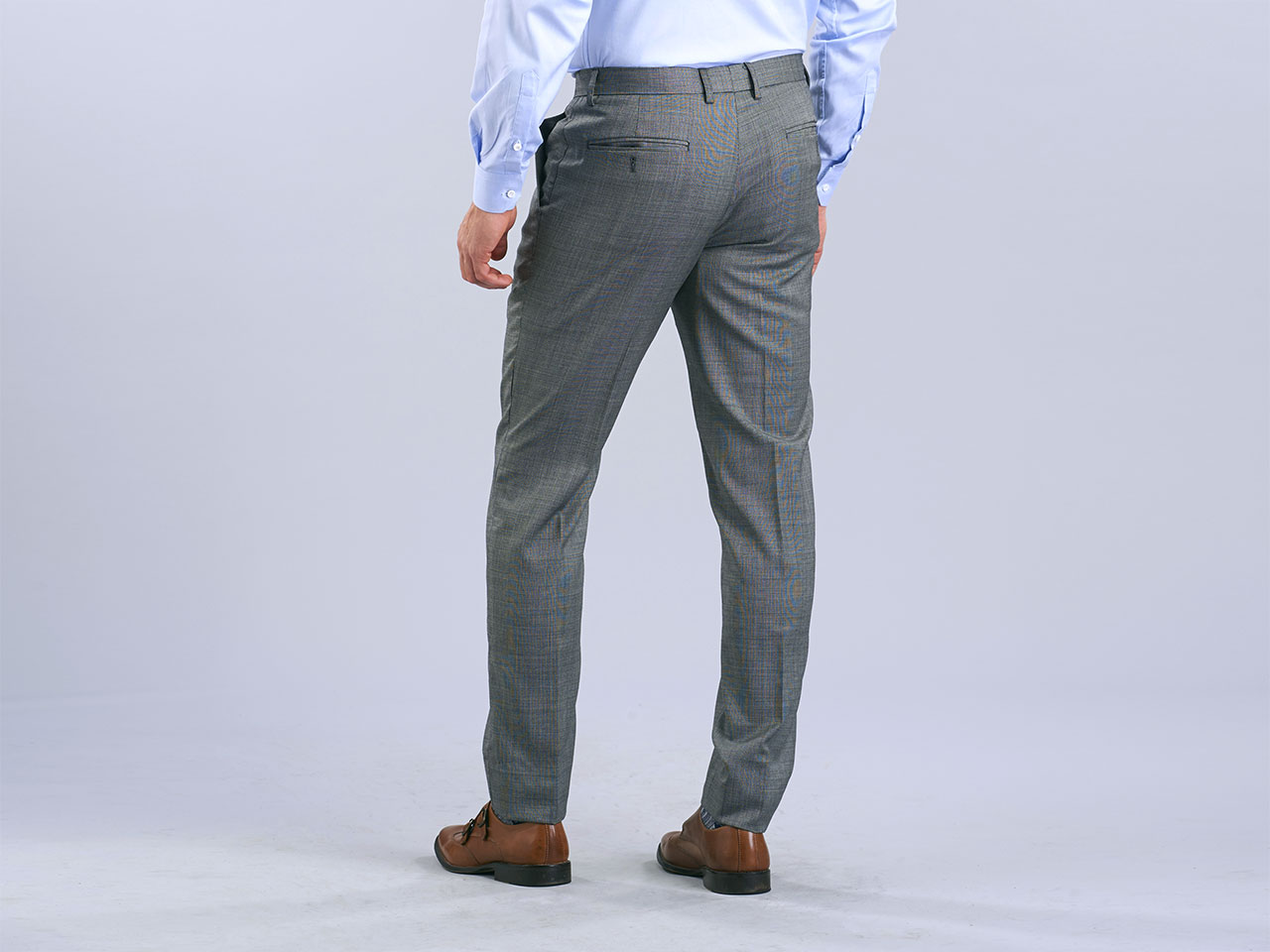 The Textured Platinum Suit - Image 8