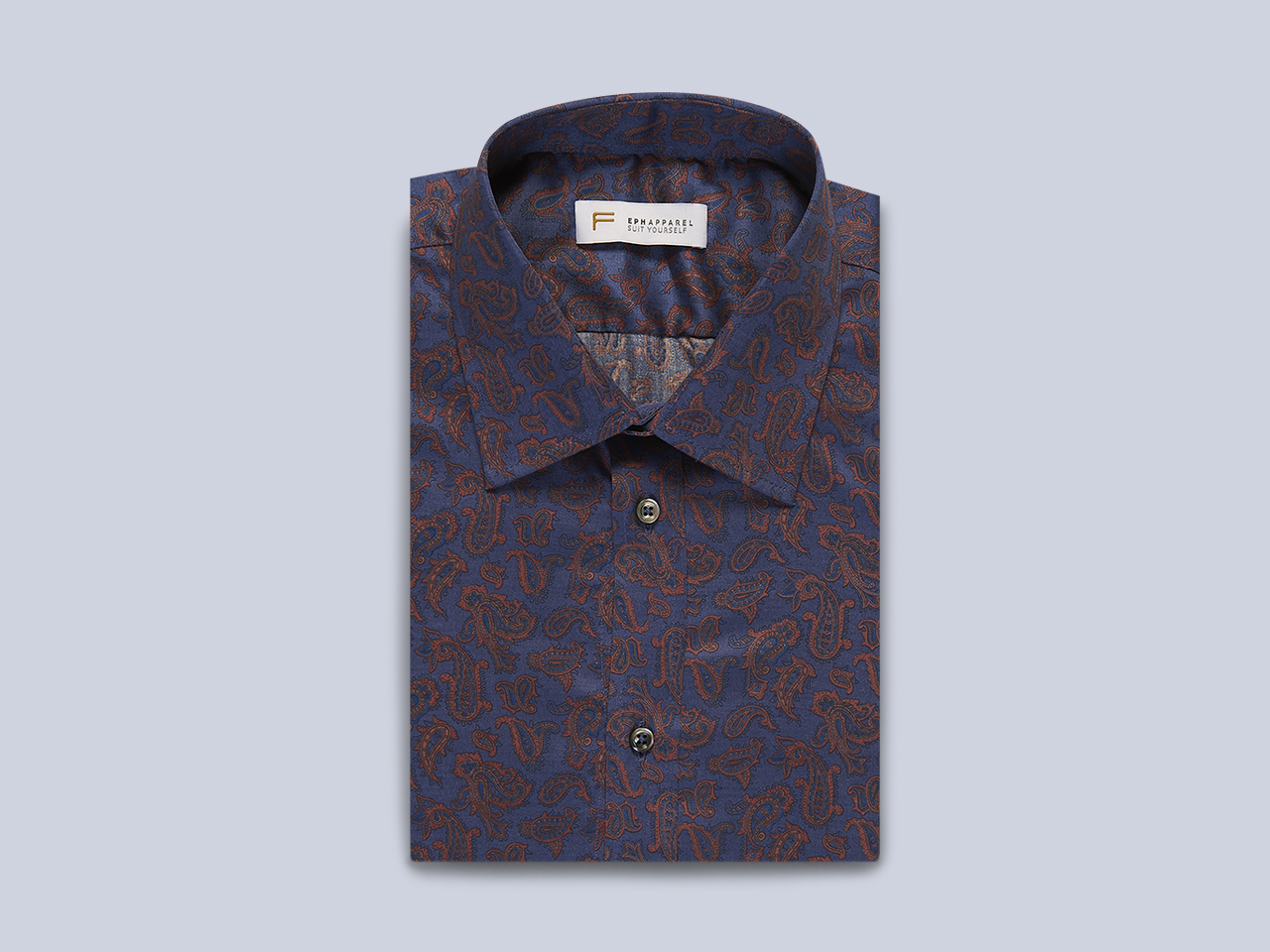 The Indigo Paisley Shirt - Image 2