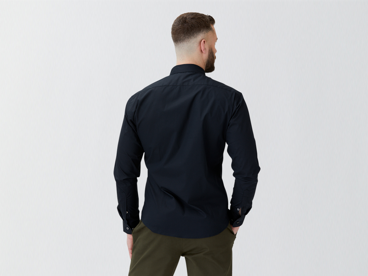The Black Stretch Cotton - Image 3