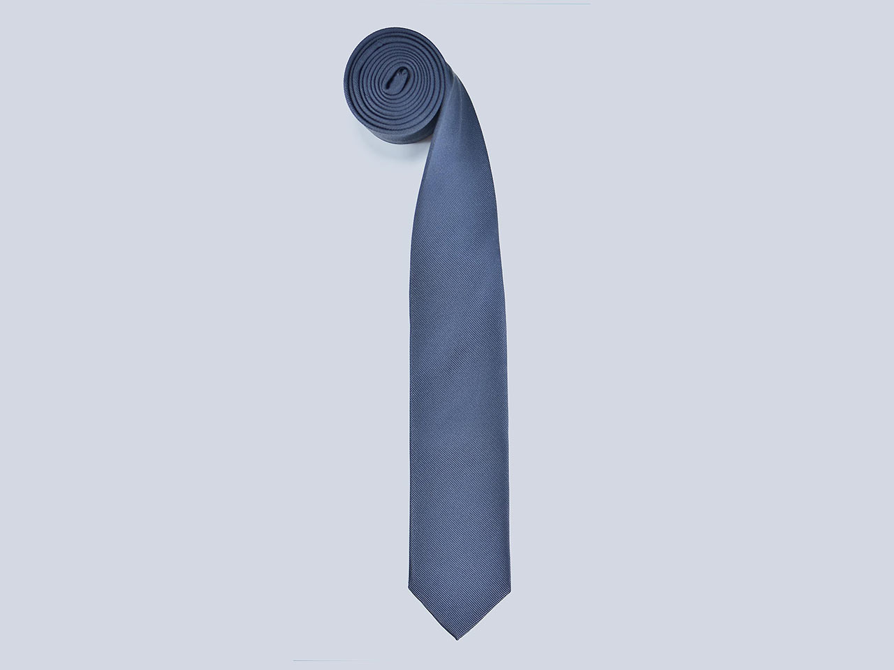 The Charcoal Silk Tie - Image 3