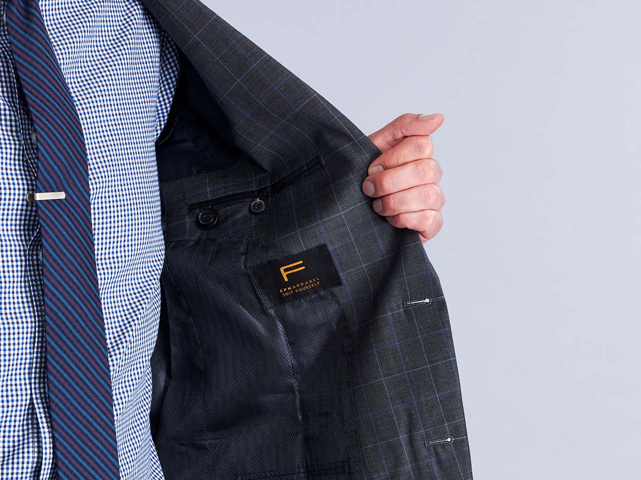 The Commuter Windowpane Suit - Image 5