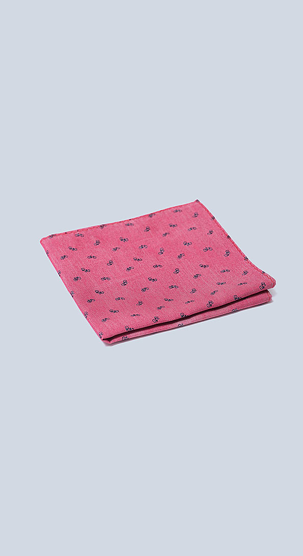The Cyclist Pocket Square