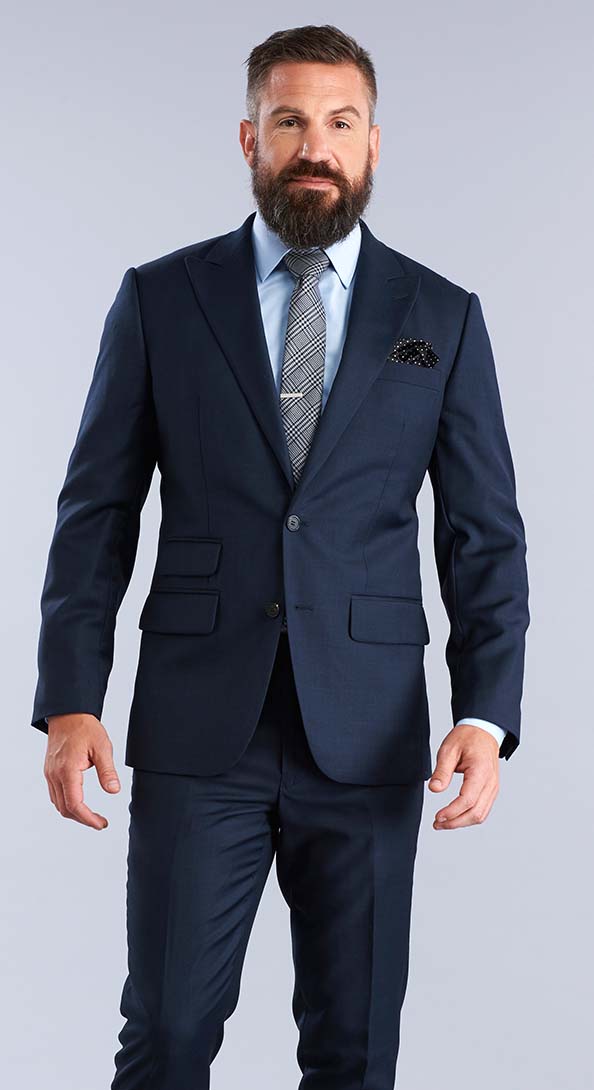 The Deep Blue Suit Jacket