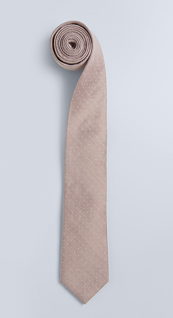 The Dusty Rose Dot Tie