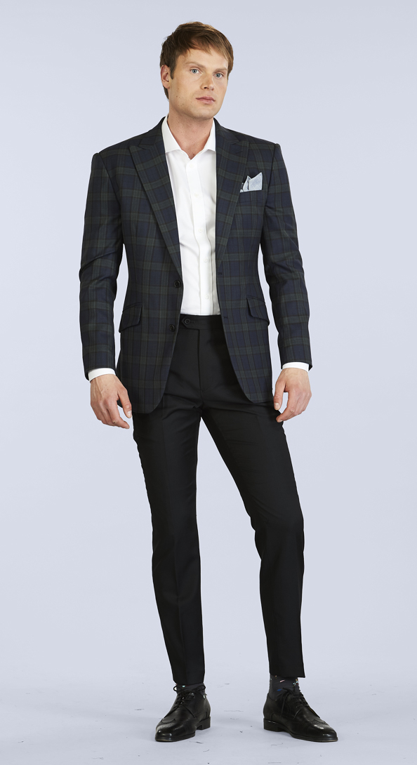 The Fillmore Plaid Suit Jacket