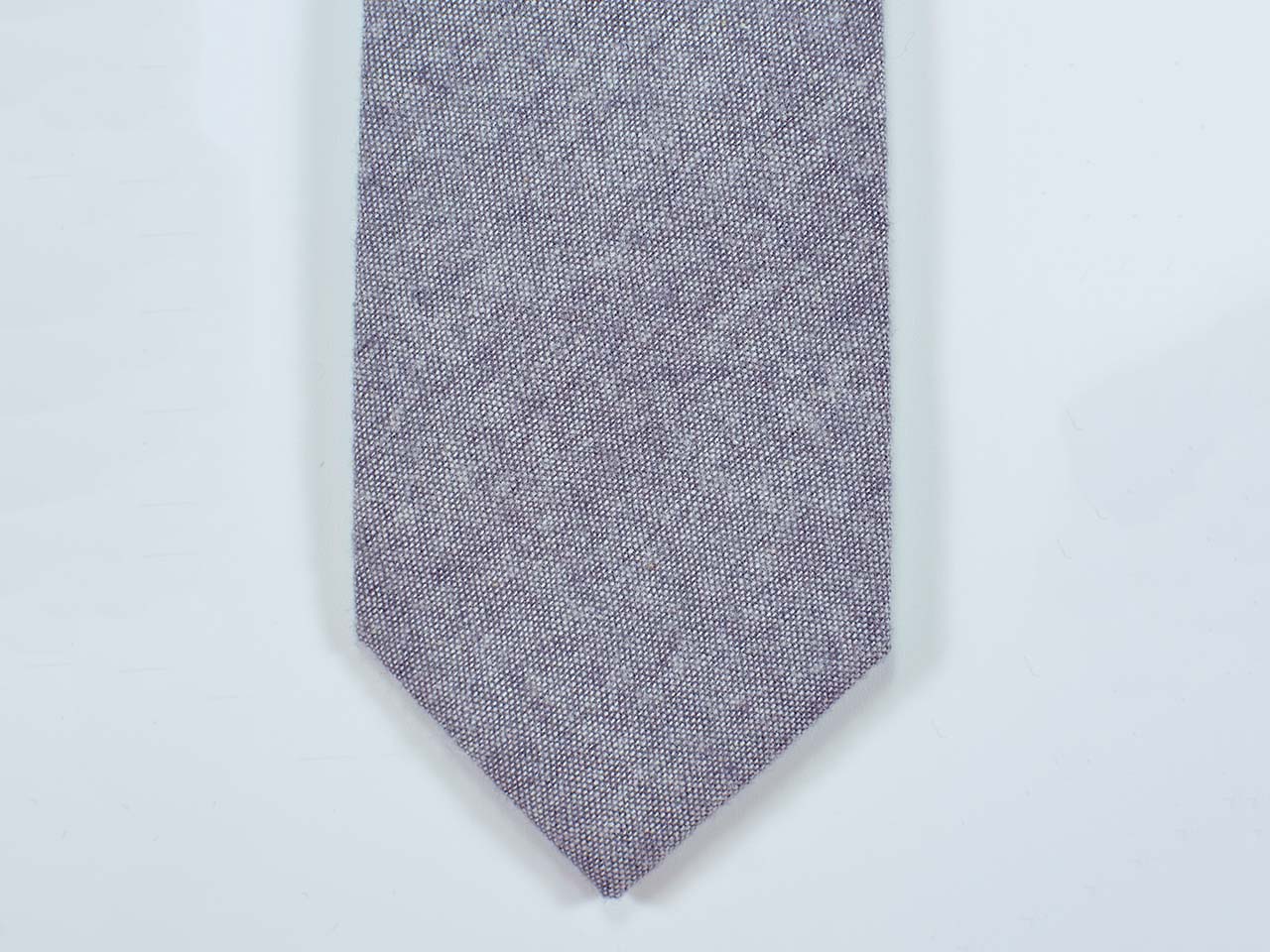 The Flannel Grey Tie - Image 4