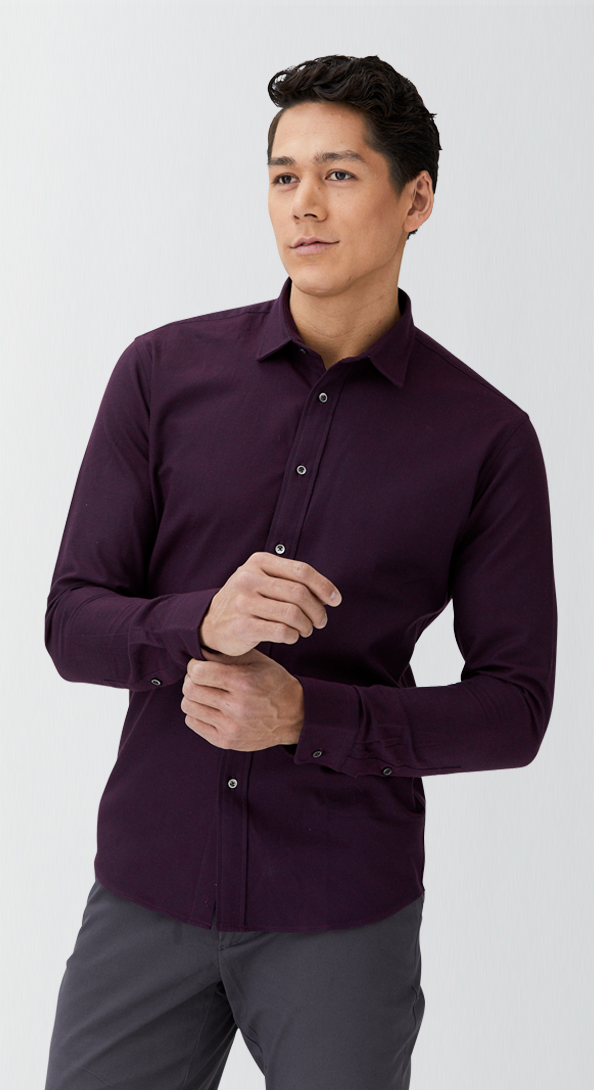 The Flat Maroon Flannel