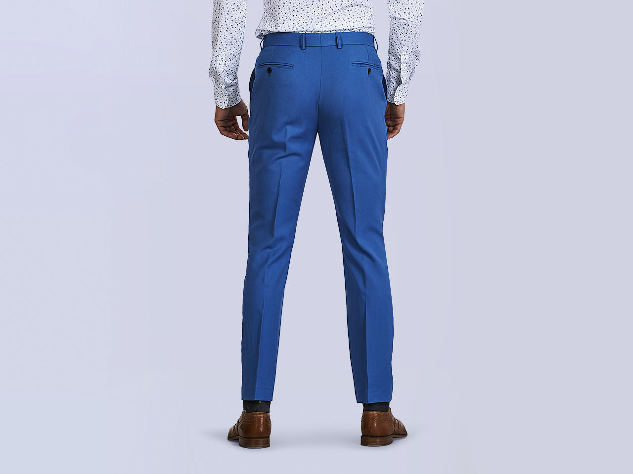 The French Blue Lycra Pants - Image 5