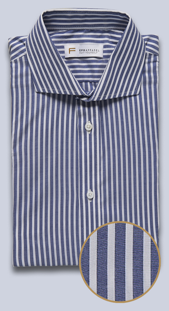 The French Blue Stripe Shirt
