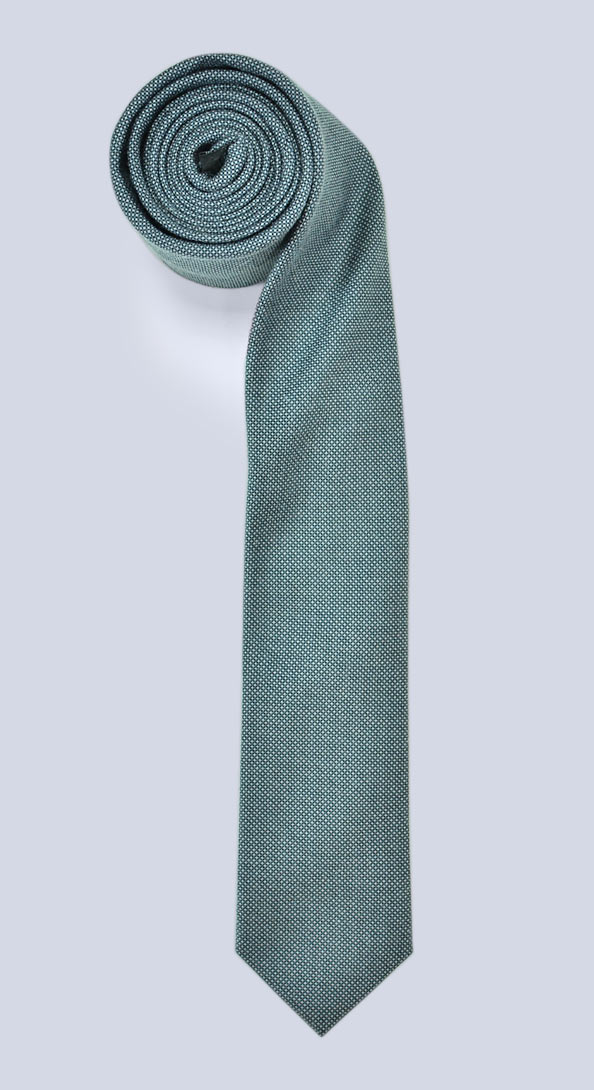 The Charcoal Nailhead Tie