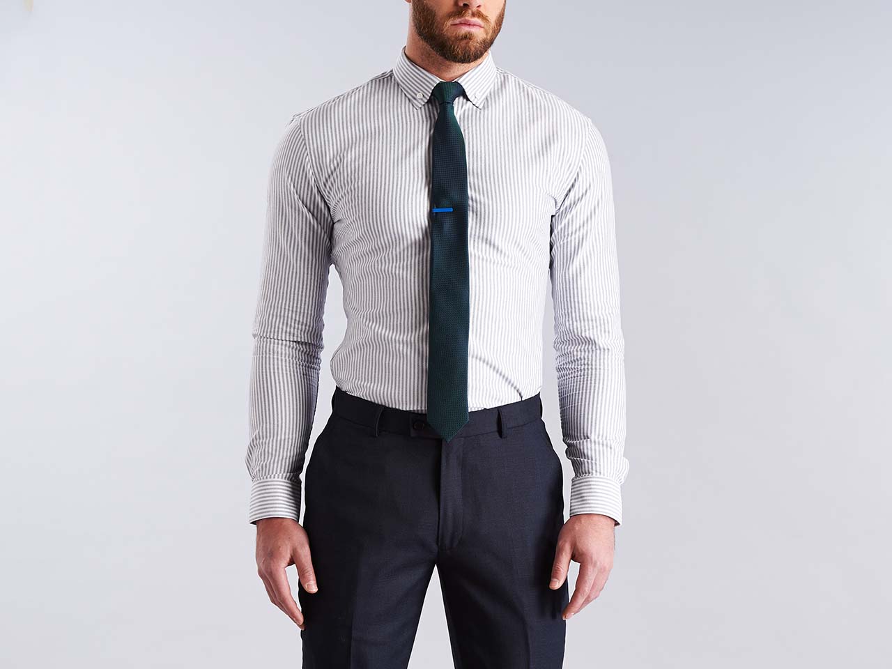 The Grey Striped Oxford - Image 2