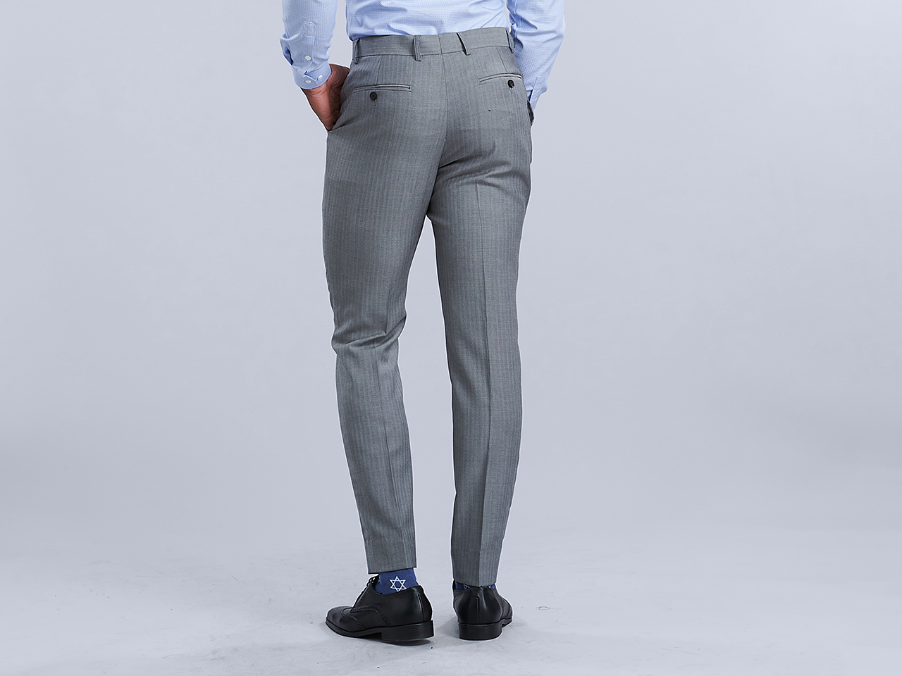 The Horizon Herringbone Pants - Image 4
