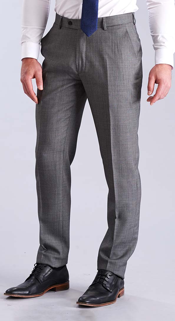 The Light Grey Nailhead Pants
