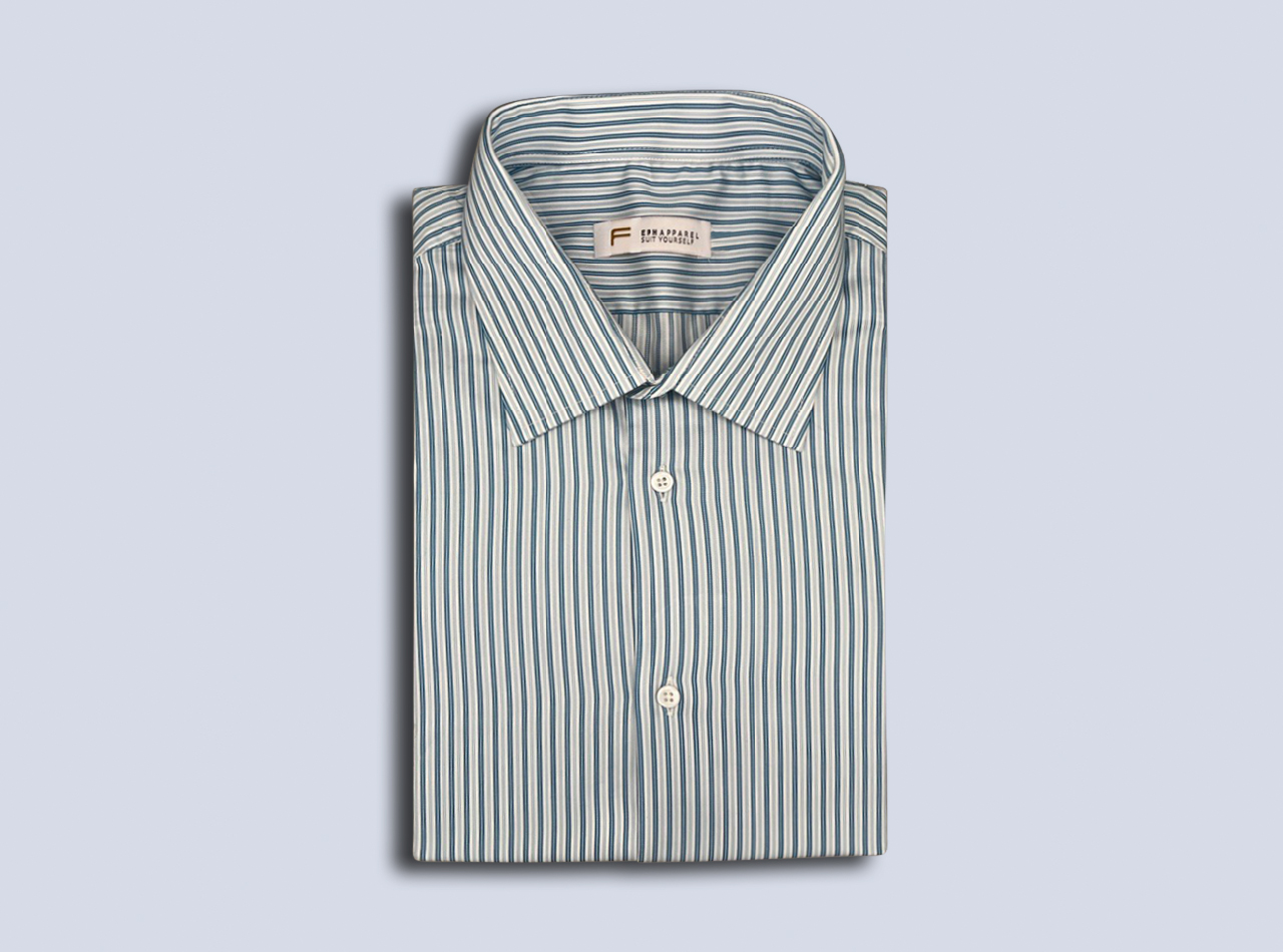 The Mariner Stripe Dress Shirt - Image 2
