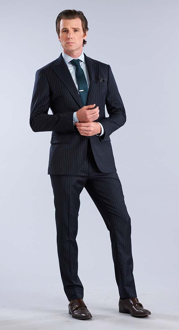 The Eclipse Pinstripe Suit