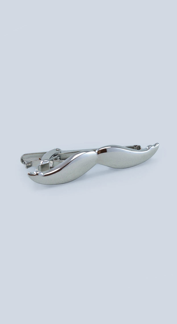 The Moustache Tie Bar