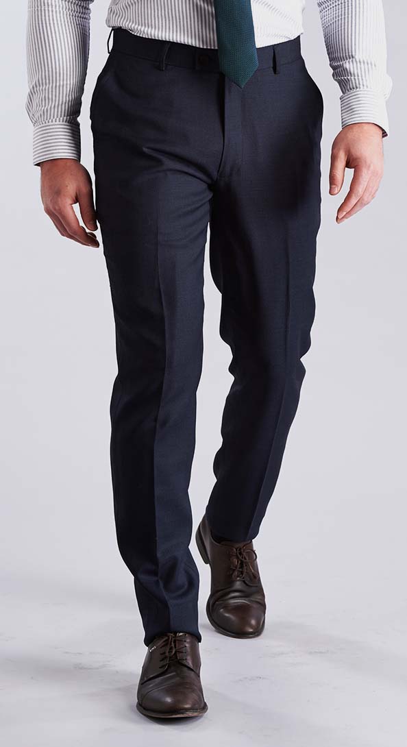 The Navy Nailhead Pants