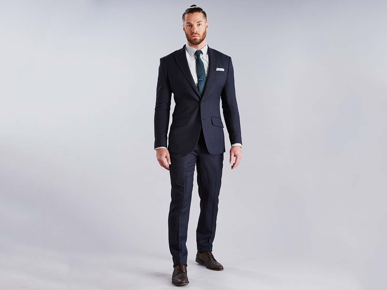 The Navy Nailhead Suit - Image 3