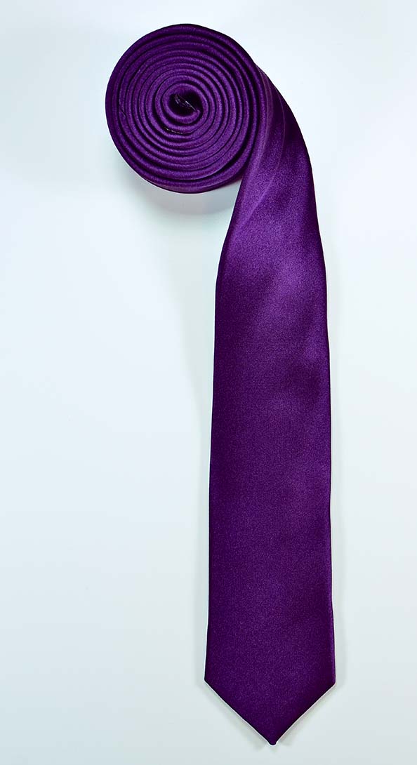 The Purple Silk Tie
