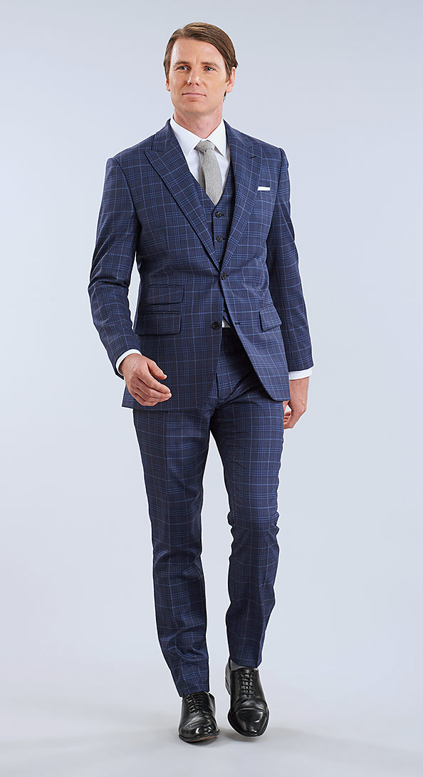 The Intrepid Plaid Three Piece Suit
