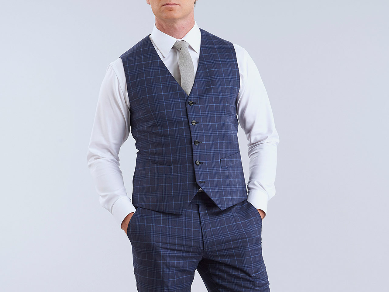 The Intrepid Plaid Three Piece Suit - Image 6
