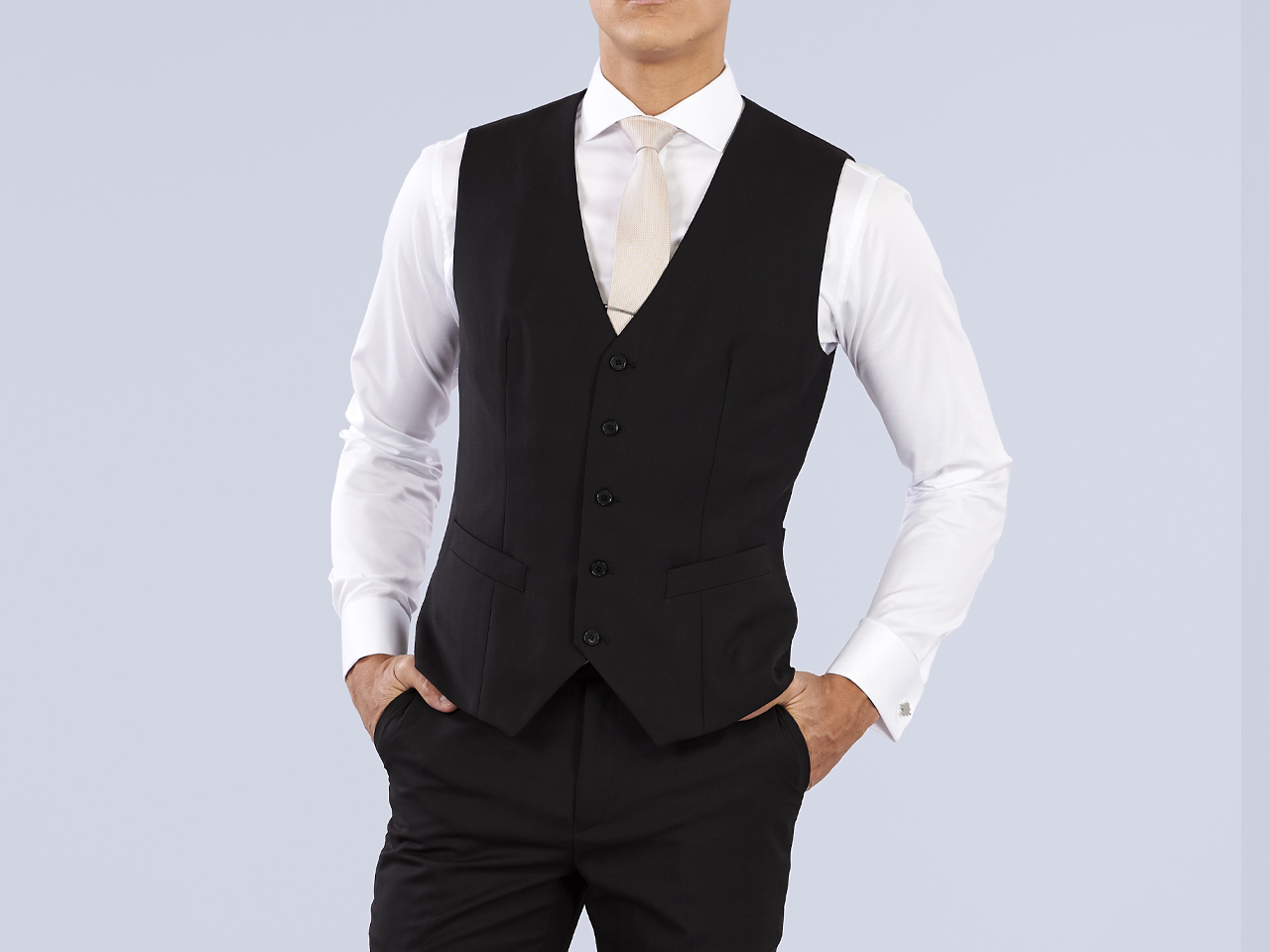 The Black Glenplaid Three Piece Suit - Image 5