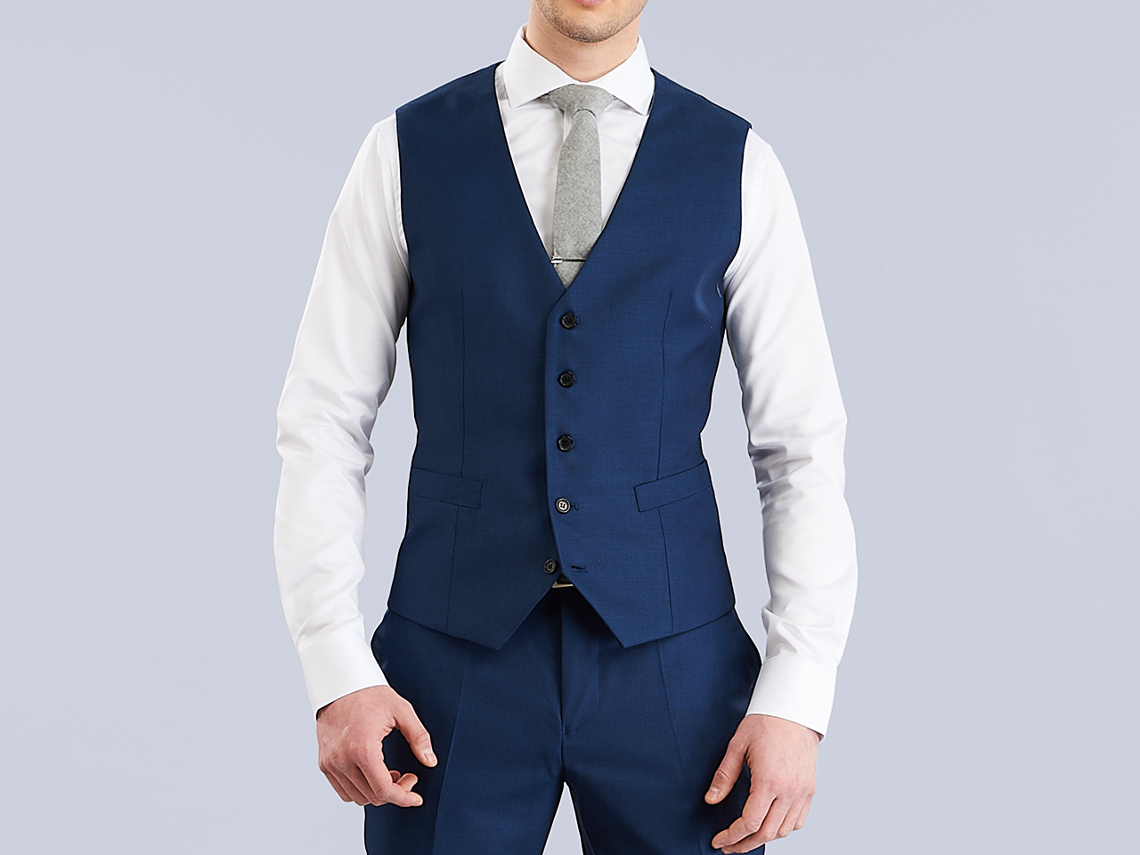 The Bridgeport Blue Three Piece Suit - Image 7