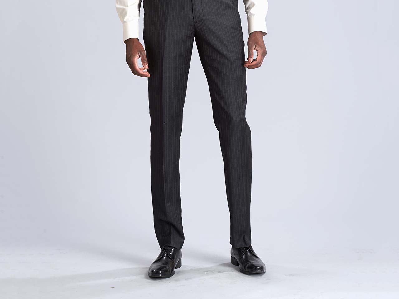 The Charcoal Chalk Stripe Three Piece Suit - Image 6