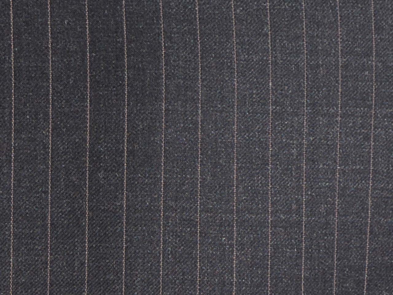 The Charcoal Chalk Stripe Three Piece Suit - Image 7