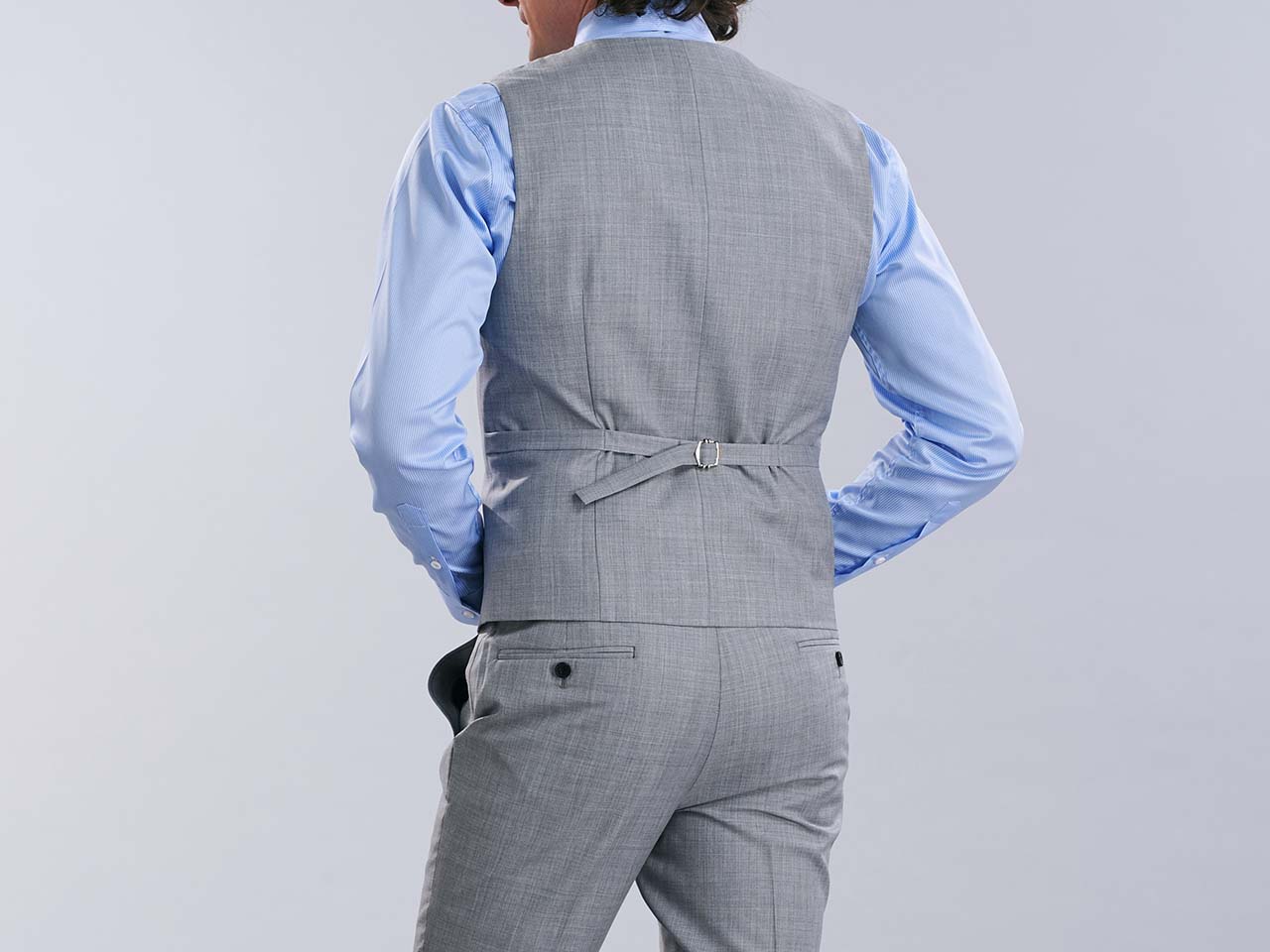 The Crescent Grey Three Piece Suit - Image 6