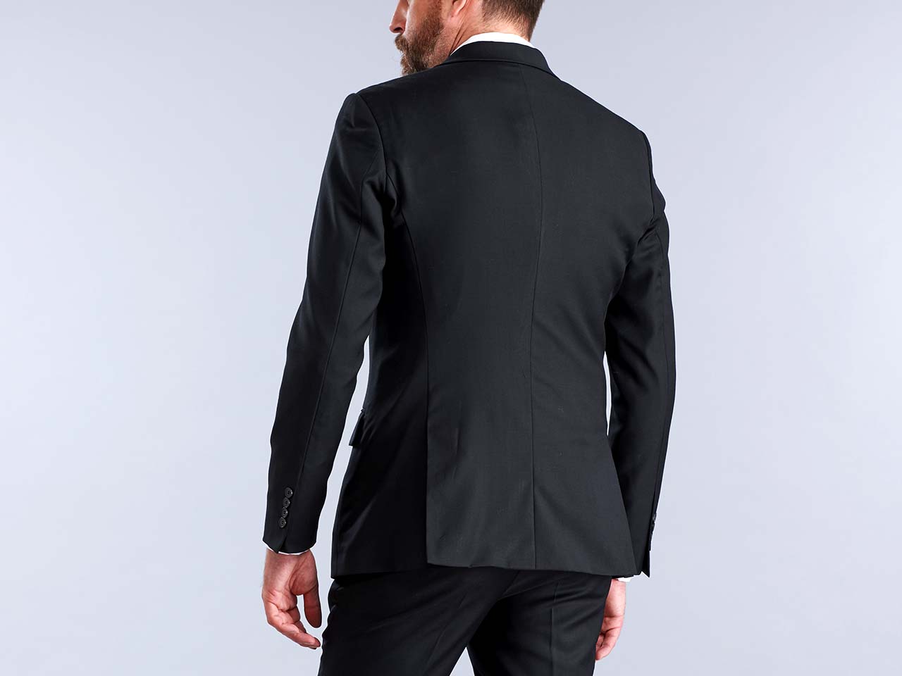 The Fundamental Black Three Piece Suit - Image 4