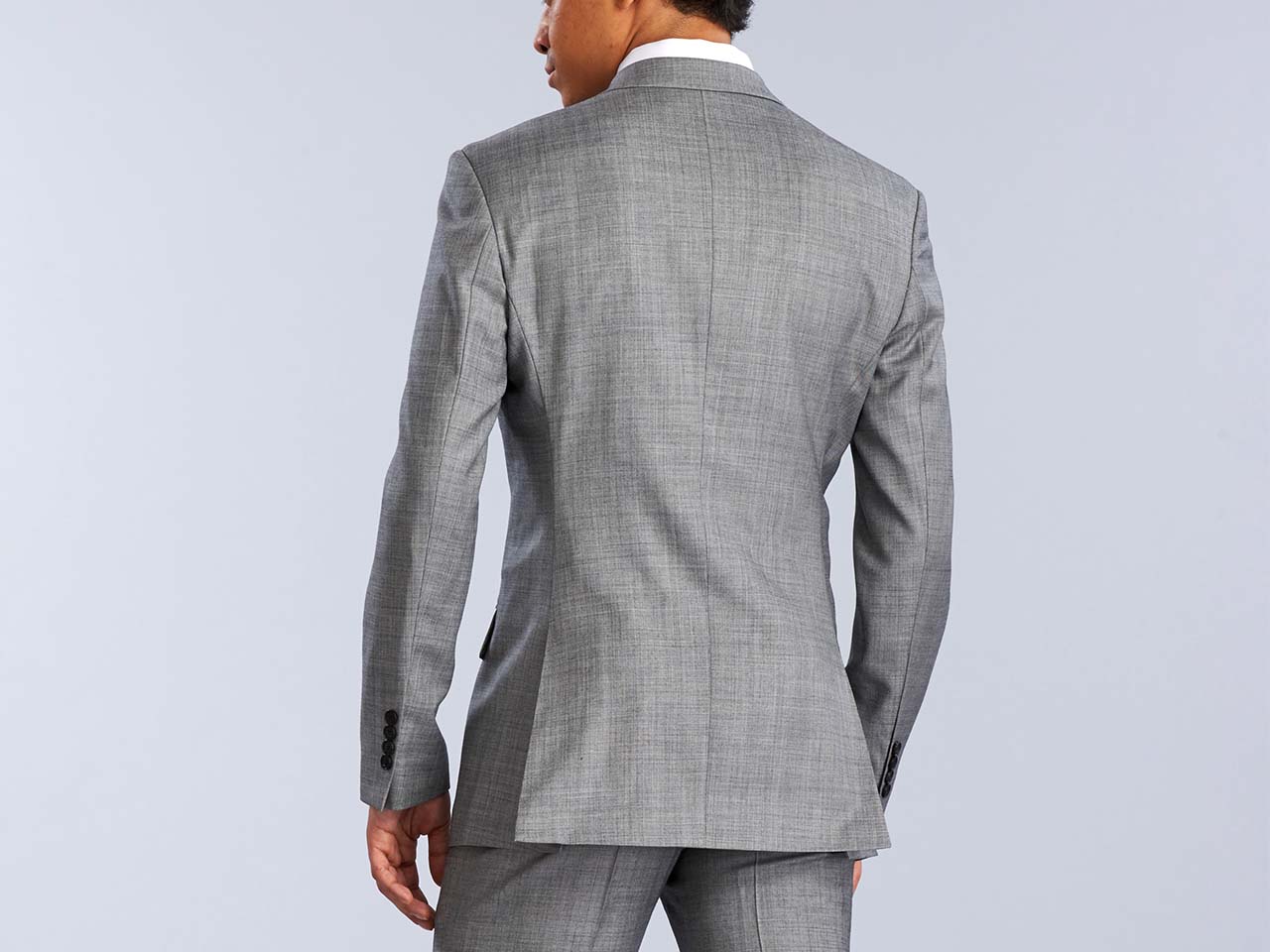 The Fundamental Light Grey Three Piece Suit - Image 4