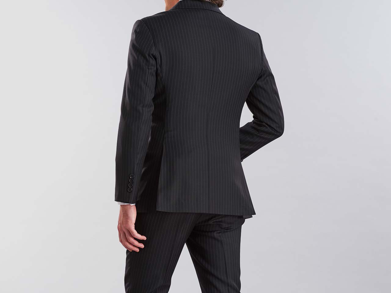 The Manhattan Pinstripe Three Piece Suit - Image 4