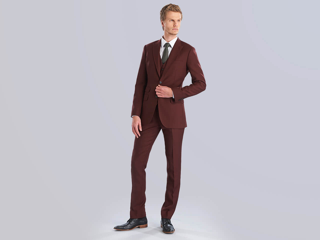 The Rosewood Suit Three Piece Suit - Image 3